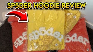 Sp5der Hoodies To RESELL 2024 Sp5der Hoodie Review [upl. by Nnylear]