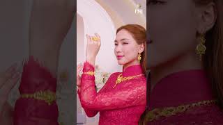 Hòa Minzy diện trang phục truyền thống trong BST trang sức cưới TRẦU CAU PNJ  phunhuanjewelry [upl. by Hakeem249]