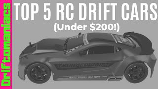 Top 5 RC Drift Cars Under 200 [upl. by Nuahsak]