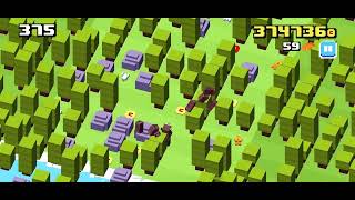 Crossy Road Beaver 200 hops record [upl. by Arleta]