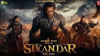 SIKANDAR  New Bollywood Movie Salman KhanTrailer2025 Eid Sikandar [upl. by Sarina]