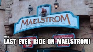 The Last Ride Ever on Maelstrom at Epcot Walt Disney World for TPR POV [upl. by Nuri434]