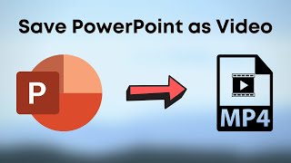 How To Convert PowerPoint to Video With Audio  ppt to video [upl. by Mela]