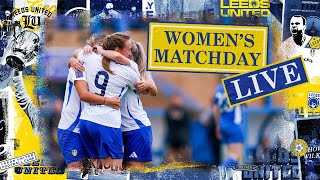 LIVE FOOTBALL Leeds United Women v York City Ladies  FA Womens National League [upl. by Ahsiekin]