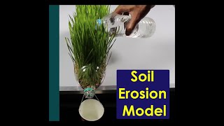 Soil Erosion Model shorts youtubeshorts [upl. by Norab]