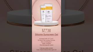 Silicone sunscreen gel [upl. by Hgielanna]