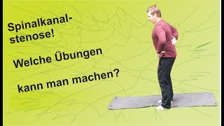 Welche Übungen Bei einer Spinalkanalstenose [upl. by Gnak]