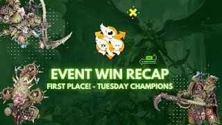 RTT Win 1st Place Event Recap Tuesday Champions  The Disgustingly Resilient Podcast [upl. by Sykleb]