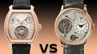 Vacheron Constantin Malte Tourbillon VS FP Journe Tourbillon Souverain quotBrass Movementquot [upl. by Cline731]