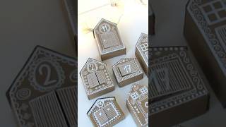 Make your own Advent Calendar christmas cardboardcraft adventcalendar [upl. by Noby]