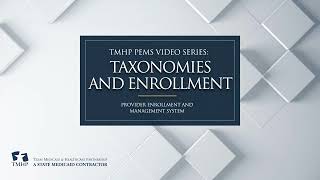 Taxonomies and Enrollment [upl. by Nilra]