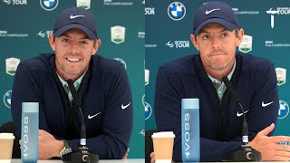 Rory McIlroys Press Conference  2022 BMW PGA Championship [upl. by Eelsel]