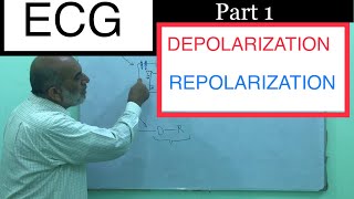 ECGEKG 1  Action Potential  Depolarization amp Repolarization  UrduHindi  Dr Liaquat Ali Mehr [upl. by Cynde]