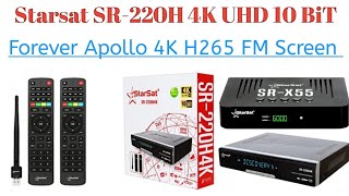 Starsat SR220H 4K UHD 10 BIT 2024 Complete Unboxing Review [upl. by Yllib]