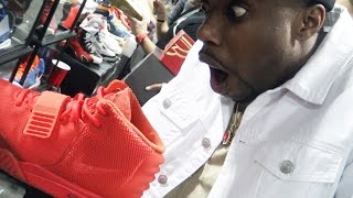 I BOUGHT BRAND NEW RED OCTOBER YEEZYS FOR 40 SneakerCon FINESSE Sneaker Vlog Ep41 [upl. by Melesa]