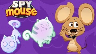 Воришка Мышка БОССЫ КОТЫ КОТ ПРИЗРАК SPY MOUSE Мышка как Воришка Боб Играем в мультяшную игру [upl. by Tiram]