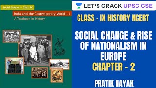 L10 Industrial Revolution Social Change amp Rise of Nationalism in Europe  Class IX History NCERT [upl. by Asusej]