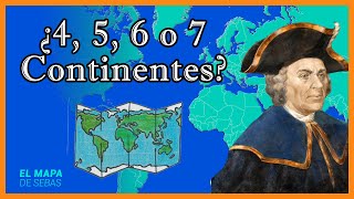 🗺¿Cuáles son las FRONTERAS de los CONTINENTES 🗺  El Mapa de Sebas [upl. by Inaflahk]