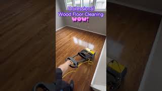 You Won’t Believe How Much Dirt we removed from these wood Floors😲 [upl. by Tirb]