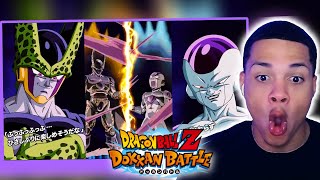 NEW LR Frieza amp Cell SUPER ATTACKS Dokkan Battle REACTION [upl. by Camille]