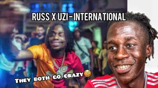 Russ Millions x Uzi  International Music Video REACTION [upl. by Lenoj946]