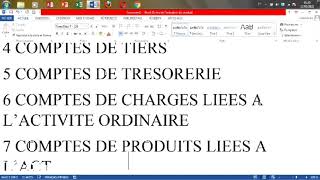 Présentation simplifiée de la structure du plan comptable OHADA [upl. by Kafka]