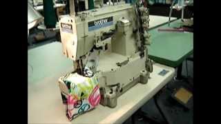 BROTHER FD3B257 Coverstitch Sewing Machine [upl. by Trinity33]