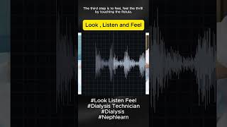 quotLook Listen Feel Steps to Inspect Fistula Before Needlingquot DialysisCare Nephlearn [upl. by Ally]