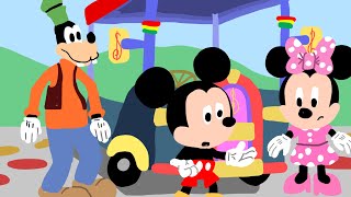 Mickey Mouse Clubhouse Roadtrip Holiday  Disney Junior Doodles [upl. by Hareemas695]