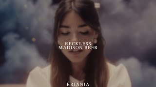 reckless  madison beer slowed  lyrics  1hour [upl. by Eicirtap871]