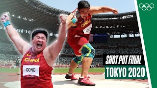 Full Womens Shot Put Final 💪💥  Tokyo 2020 [upl. by Nerrol693]