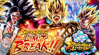 LIMIT BREAK Step Up Banner Opening Summons 😎 Namek Goku 7 Sterne Black Rabbit Dragon Ball Legends [upl. by Ireva]