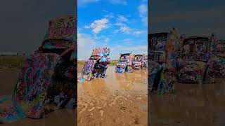 Cadillac Ranch in Amarillo [upl. by Dwight825]