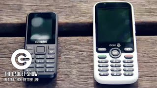 Cheap vs Expensive Dumb Phones DORO 7010 vs ALCATEL 1068D  The Gadget Show [upl. by Avis]