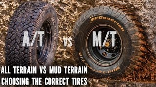 All Terrain vs Mud Terrain best tyres [upl. by Emarie319]