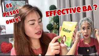 ICOLOR HAIR DYE SHAMPOO REVIEW EFFECTIVE BA [upl. by Capello]