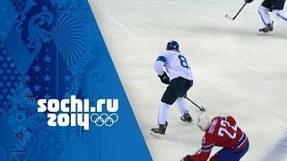 Ice Hockey  Mens Group B  Norway v Finland  Sochi 2014 Winter Olympics [upl. by Mat]