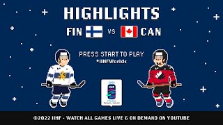 Highlights  Finland vs Canada  2022 IIHFWorlds [upl. by Micaela424]