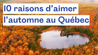 Pourquoi l’automne est une saison unique au Québec [upl. by Rocray656]