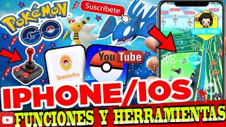 FUNCIONES Y HERRAMIENTAS DE SPOOFER FLY DE IOSIPHONE EN POKEMON GO 2022  TUTORIAL INFORMATIVO ✈️ [upl. by Ayr]