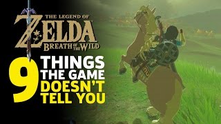 9 Things I Wish I Knew Before I Started Zelda Breath of the Wild [upl. by Sabba179]