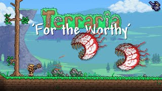 I didnt know this could happen Terraria 14 For the Worthy Lets Play 5 [upl. by Iveksarap310]