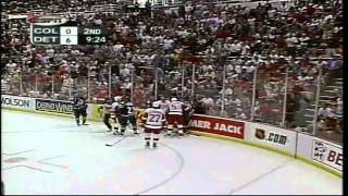 Avalanche  Red Wings Game 7 2002 2nd Period Highlights [upl. by Den]