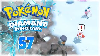 Pokémon Diamant Etincelant  Pokedex et Zone de glace  57 [upl. by Notsgnik]