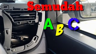 Myvi  Sirion 2018 cara buka dashboard [upl. by Durer]