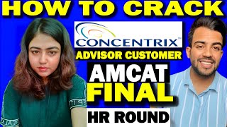 Concentrix HR Final Round Interview Questions amp AssessmentsHow to crack Advisor Customer Service [upl. by Dutchman]