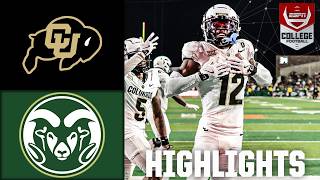 Colorado State Rams vs Colorado Buffaloes  Full Game Highlights  ESPN College Football [upl. by Enyaz]