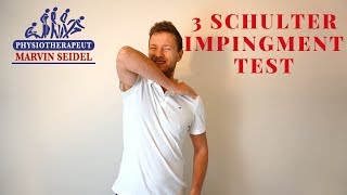 Impingement  3 Impingement Syndrom Test für Zuhause bei Schulterschmerzen [upl. by Sunday]