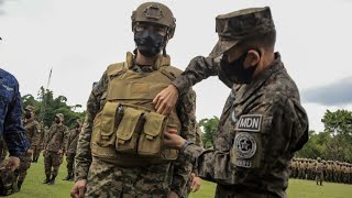 Ejercito de El Salvador se moderniza con nuevos implementos [upl. by Knorring566]