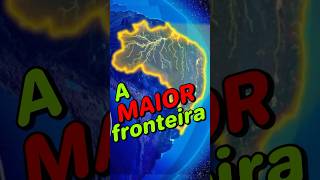 Qual a MAIOR fronteira do Brasil geografia brasil bolivia [upl. by Anaeerb]